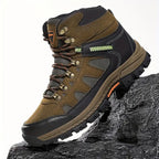 Kit Bota Tática Militar Branvek Masculina em Couro Legítimo e Nylon + BRINDES: Cinto, Carteira e Relógio Tático